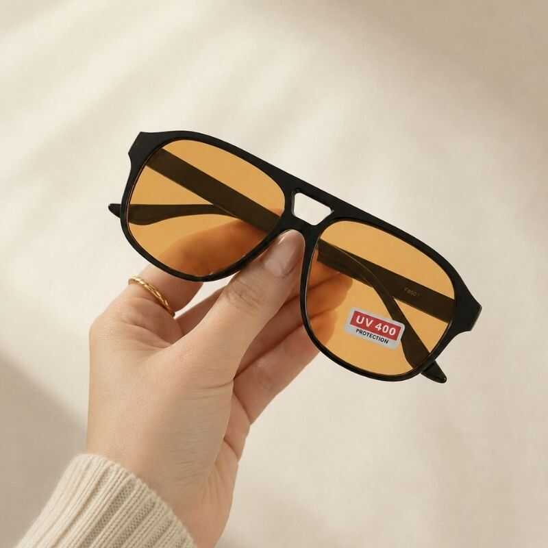 Lentes Aviadores Naranja