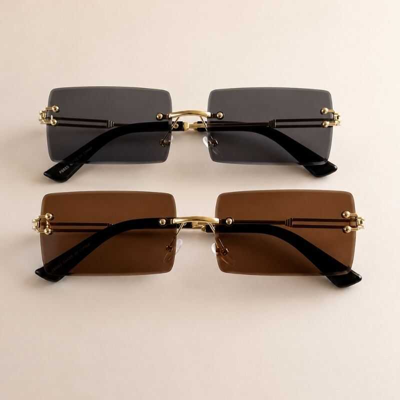 Lentes Rimless Negro