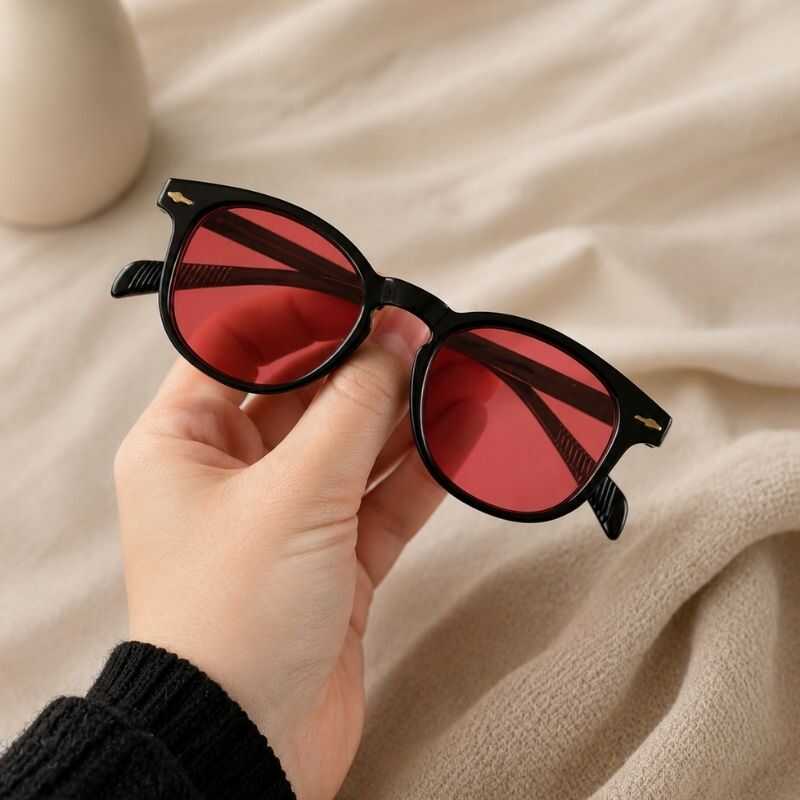 Lentes Hudson Rojo