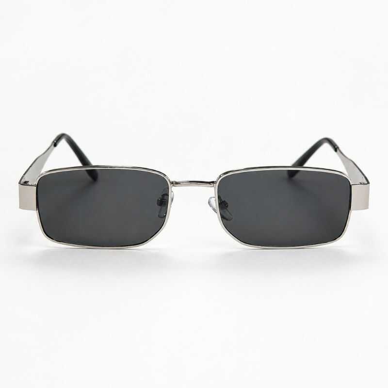 Lentes Silver Rectangulares Negro