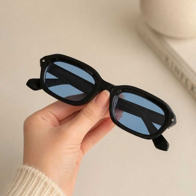 Lentes Rectangulares Azul