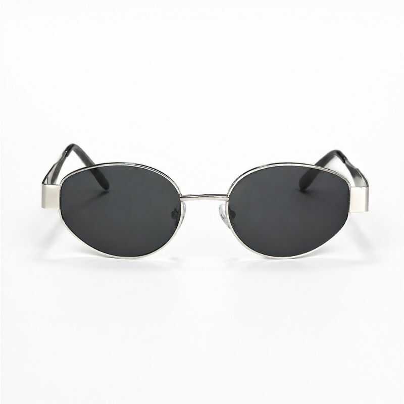 Lentes Silver Ovalados Negro