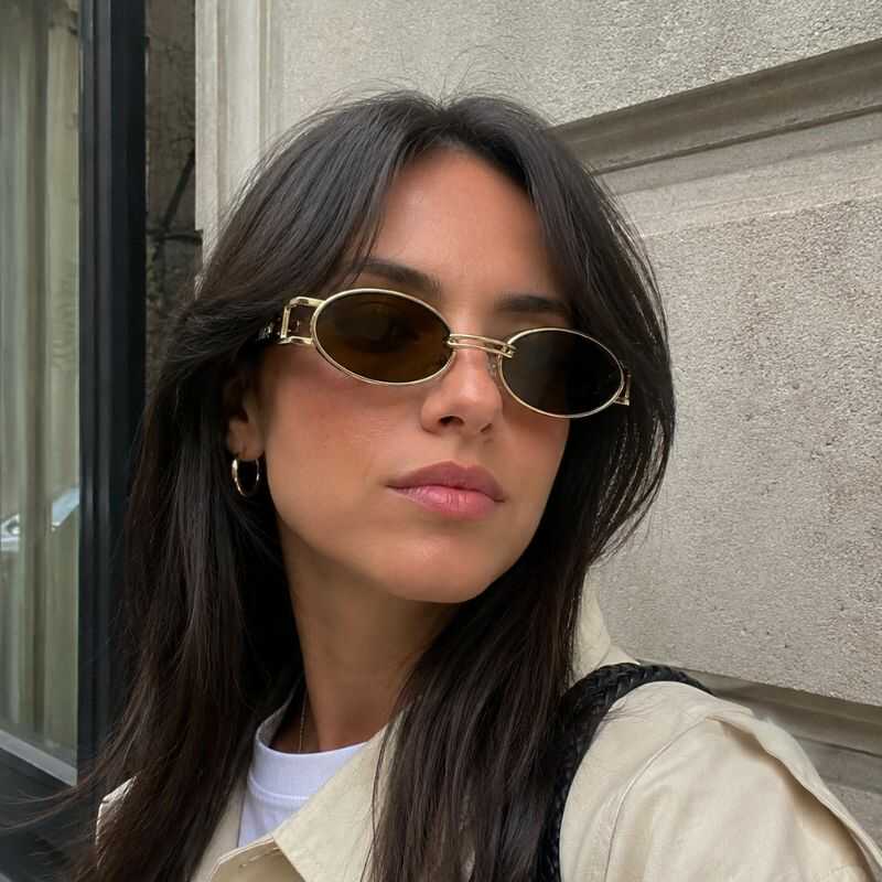 Lentes Brooklyn Marrón y Dorado