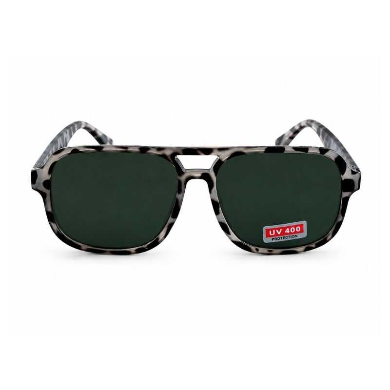 Lentes Aviador Animal Print Verde