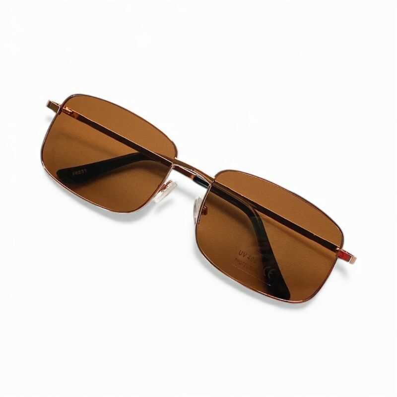 Lentes Retro Marrón