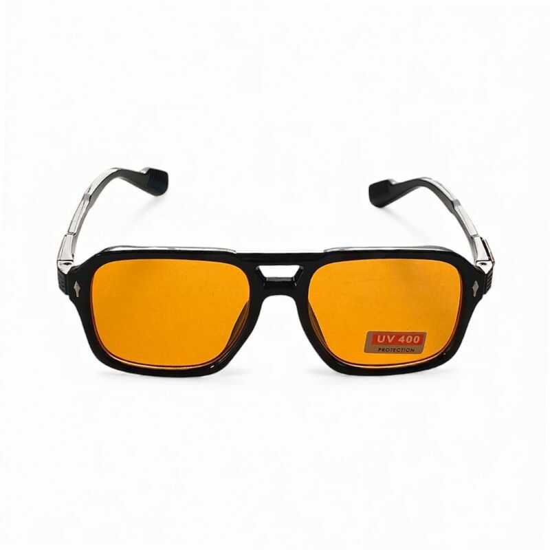 Lentes Retro Aviador Naranja