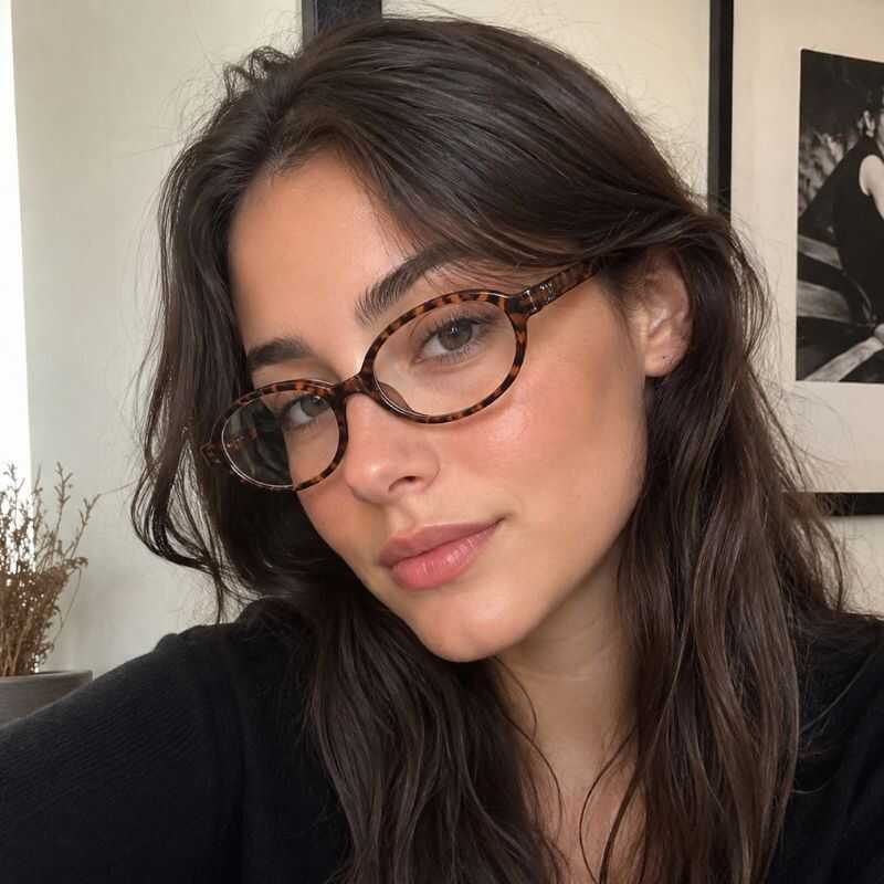 Lentes Oval Transparentes Carey
