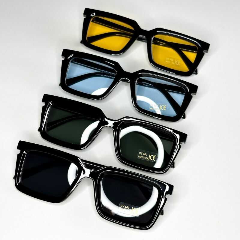 Lentes Rectangulares Verde