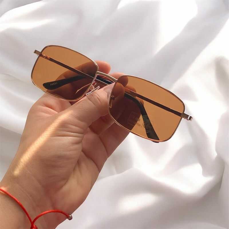 Lentes Retro Marrón