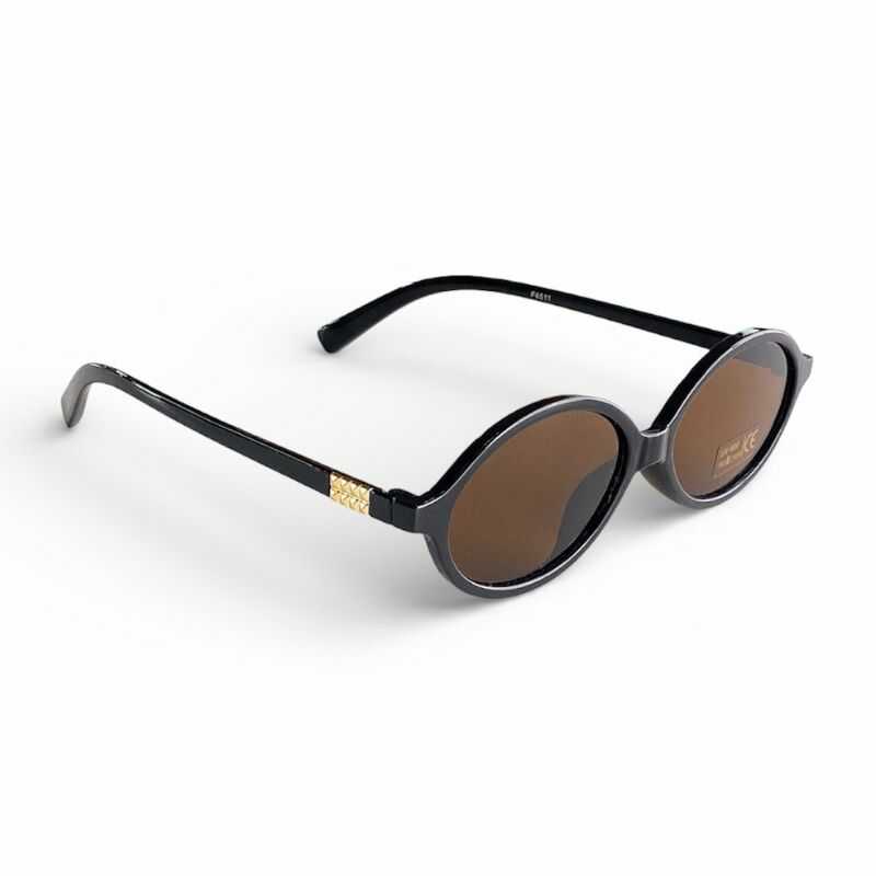 Lentes Oval Marrón
