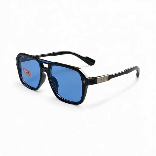 Lentes Retro Aviador Azul