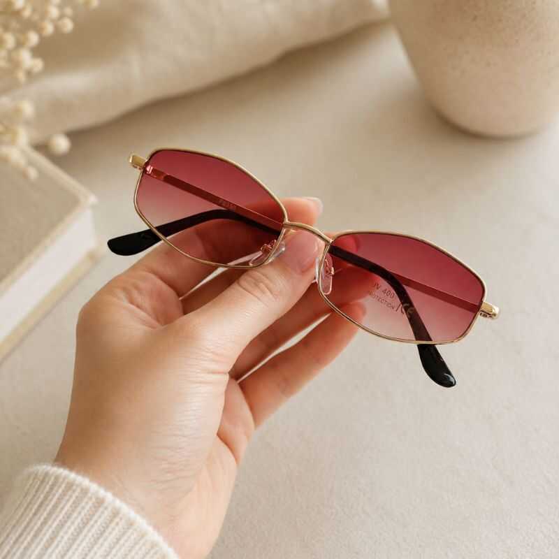 Lentes Cannes Rojo