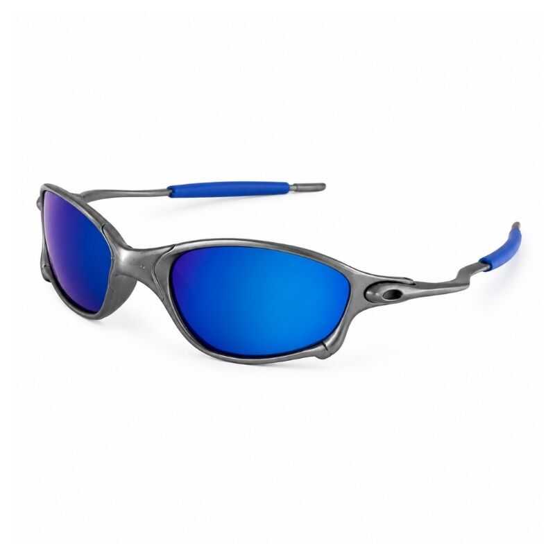 Lentes Brasil Gris y Azul Patilla Azul