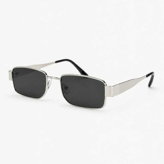 Lentes Silver Rectangulares Negro