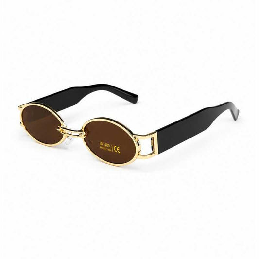Lentes Brooklyn Marrón y Dorado