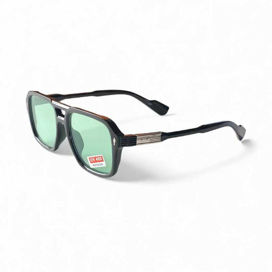 Lentes Retro Aviador Verde