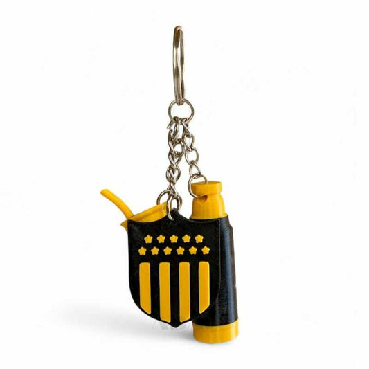 Llavero de Peñarol triple