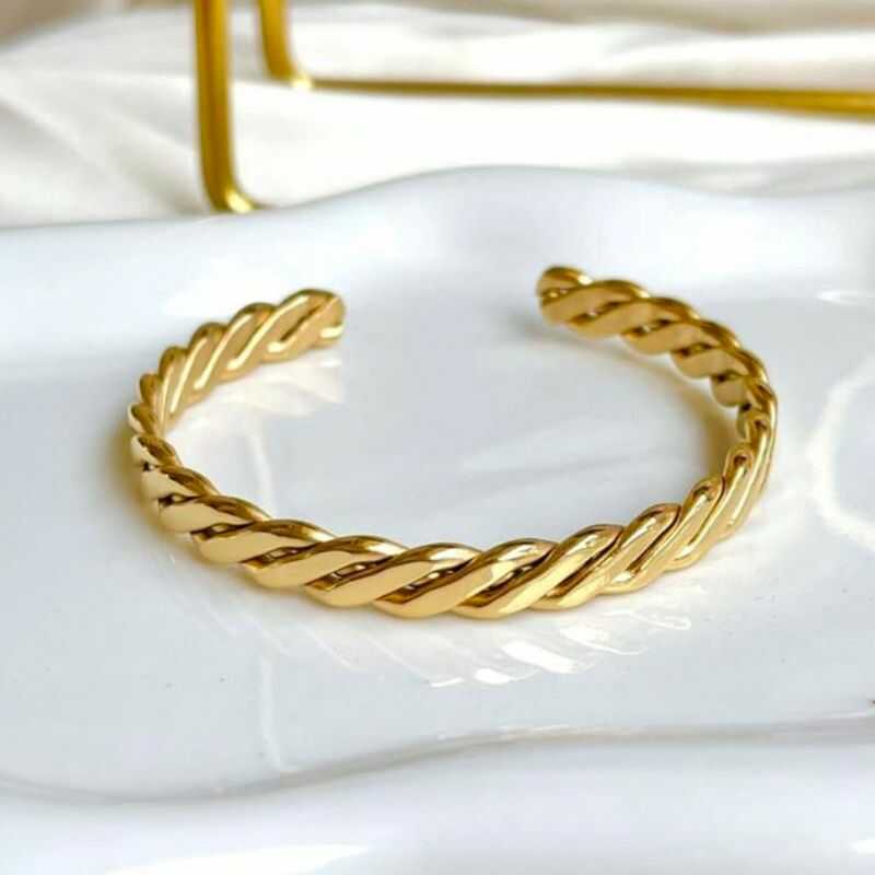 Pulsera Esclava Dorada