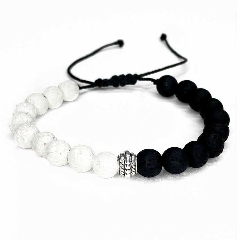 Pulsera Roca Volcánica ajustable
