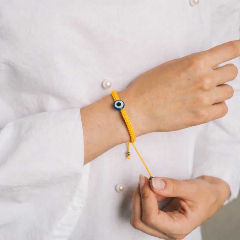 Pulsera Ojo Turco Trenzada