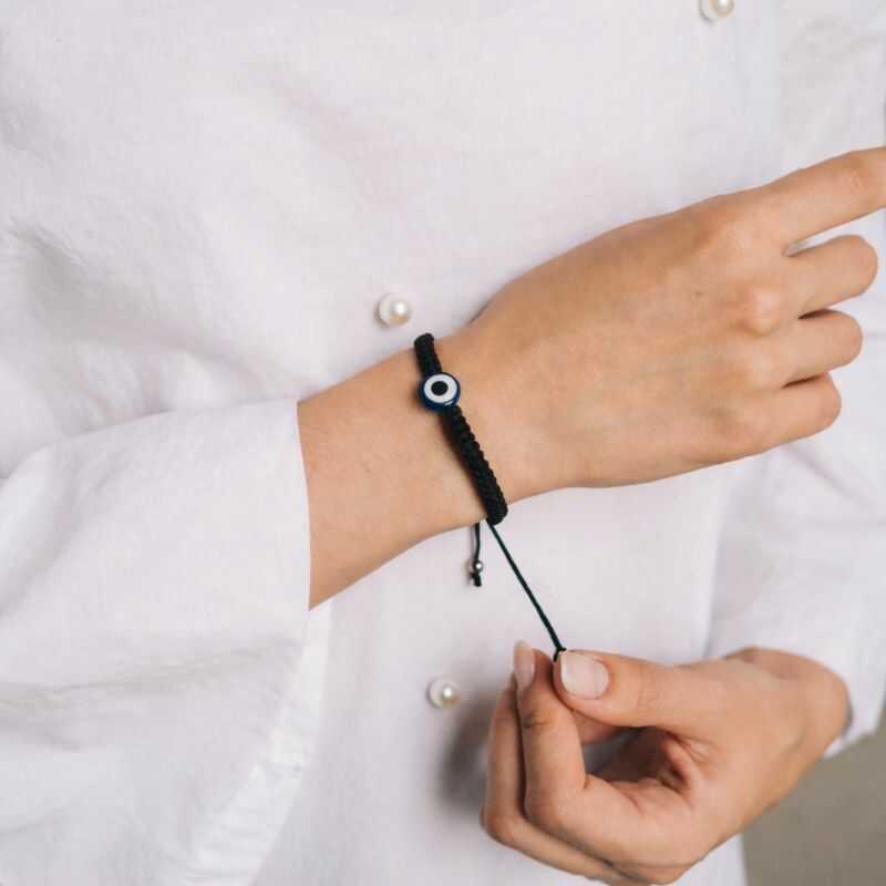 Pulsera Ojo Turco Trenzada