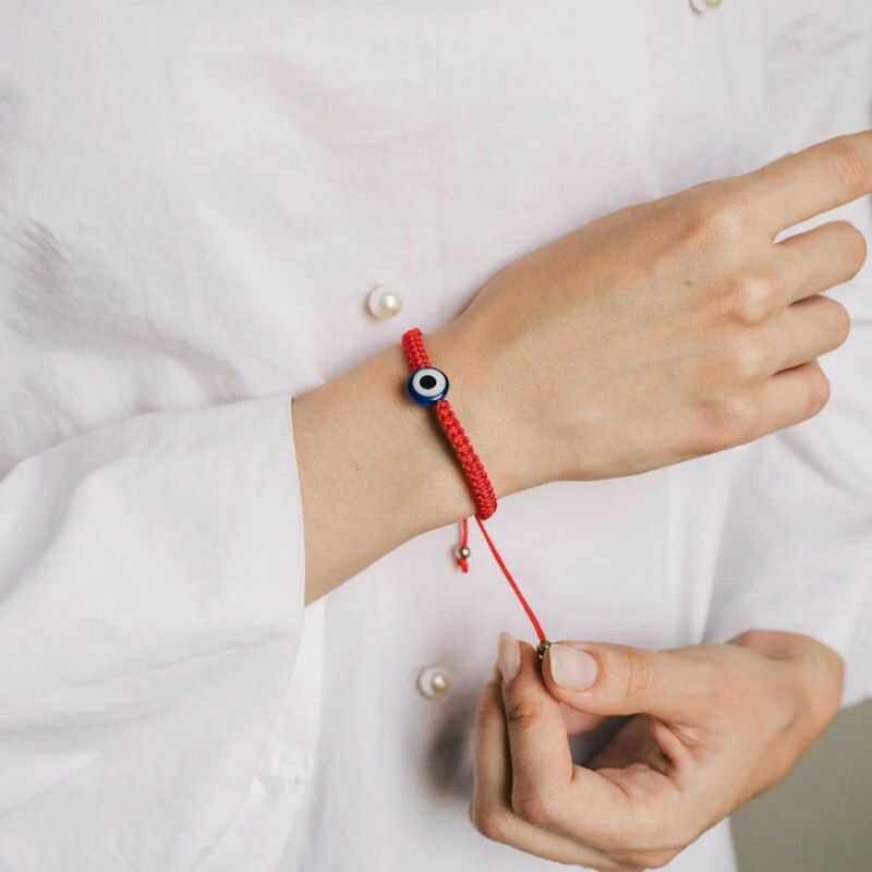 Pulsera Ojo Turco Trenzada