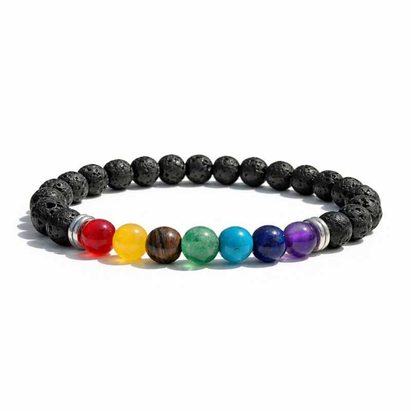 Pulsera 7 Chakras 6mm