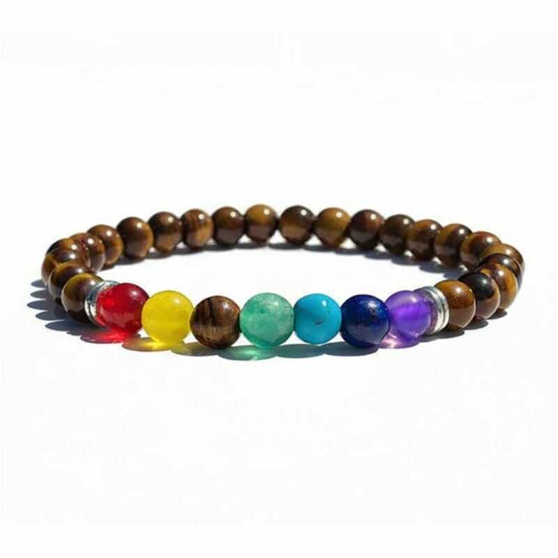 Pulsera 7 Chakras 6mm