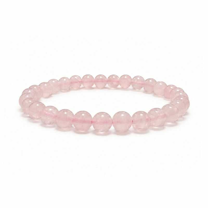 Pulsera Cuarzo Rosa