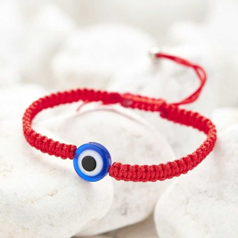 Pulsera Ojo Turco Trenzada