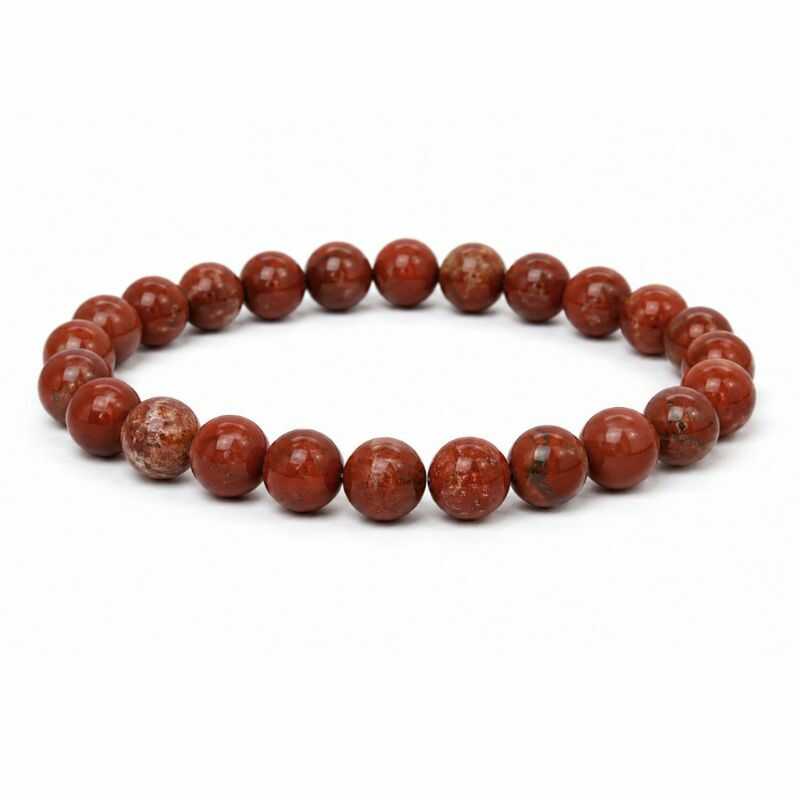 Pulsera Jaspe Rojo