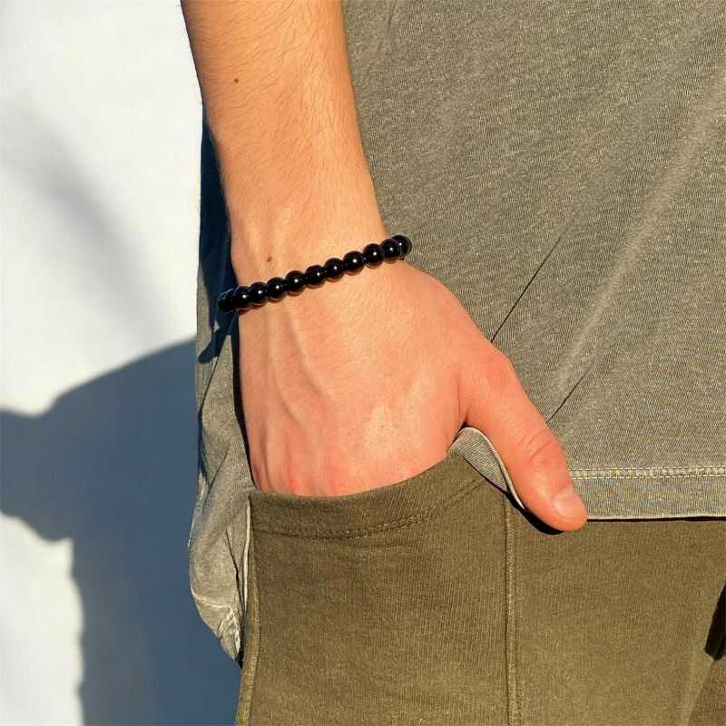 Pulsera Ágata Negra