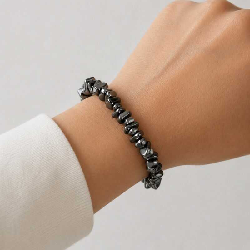 Pulsera Escallas Hematita