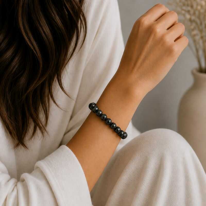 Pulsera Obsidiana Negra