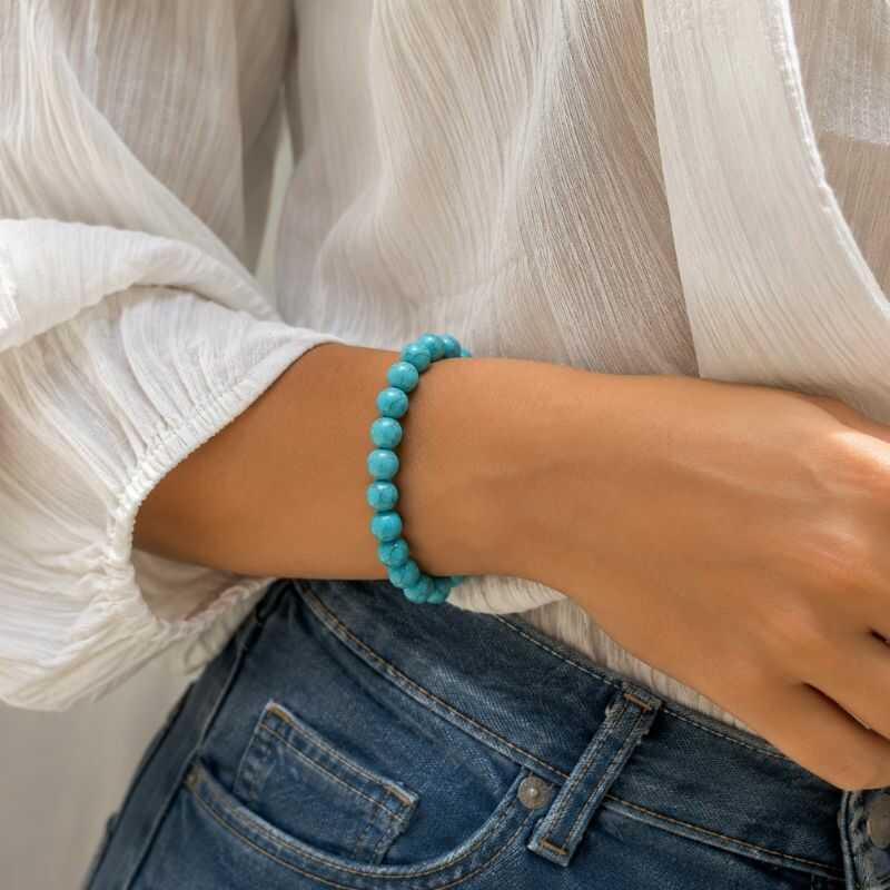 Pulsera Reconstituida Turquesa