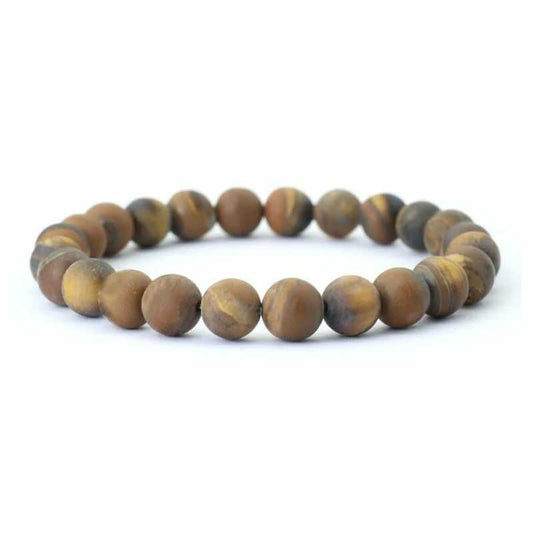 Pulsera Ojo de Tigre Mate