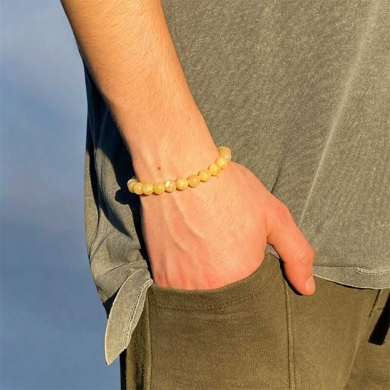 Pulsera Jade Amarillo