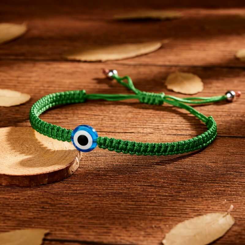 Pulsera Ojo Turco Trenzada