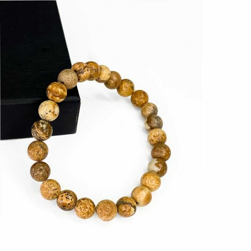 Pulsera Jaspe Marrón