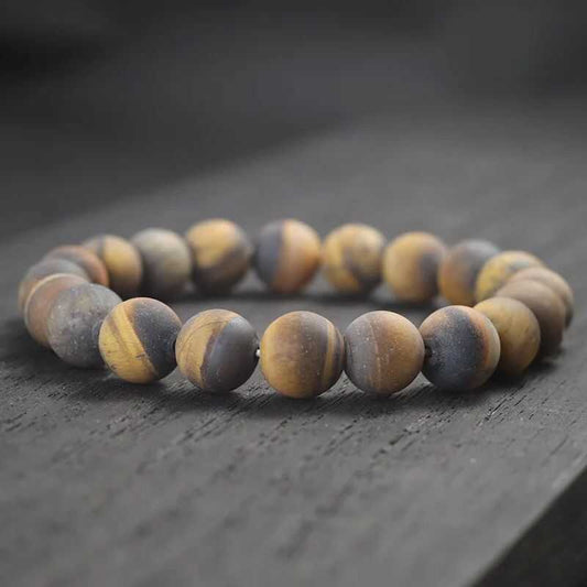 Pulsera Ojo de Tigre Mate