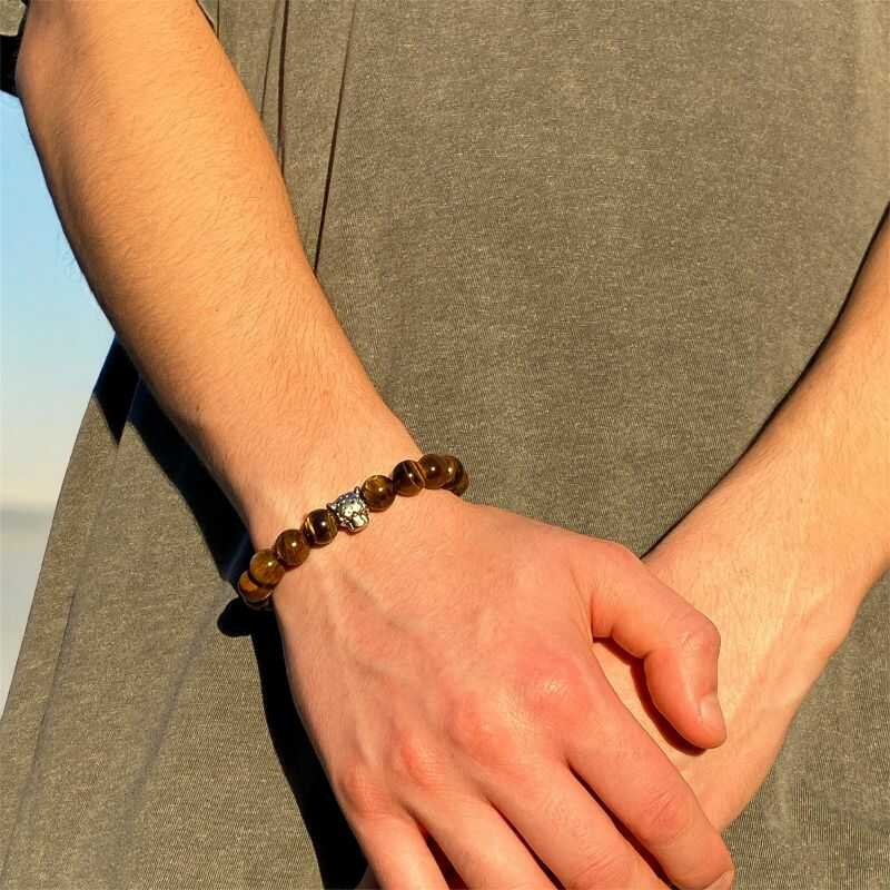 Pulsera Leopardo Ojo de Tigre