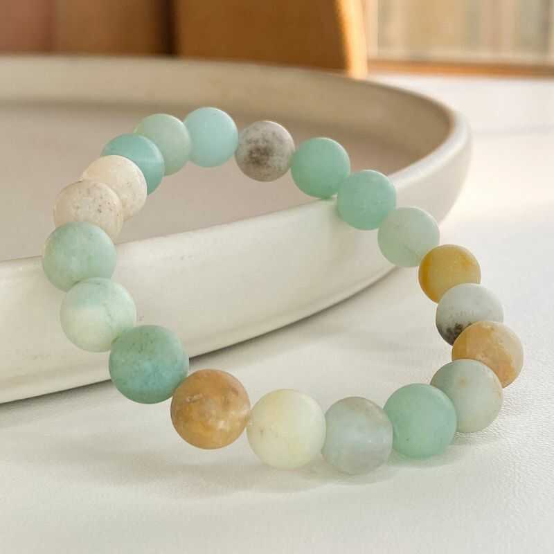 Pulsera Amazonita Mate