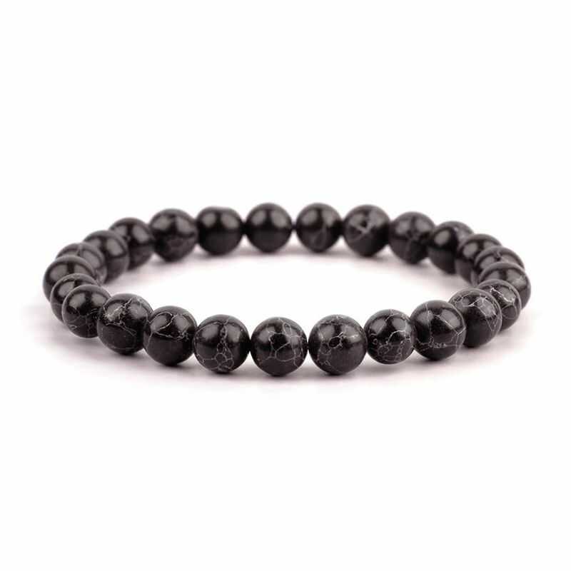 Pulsera Reconstituida Negra