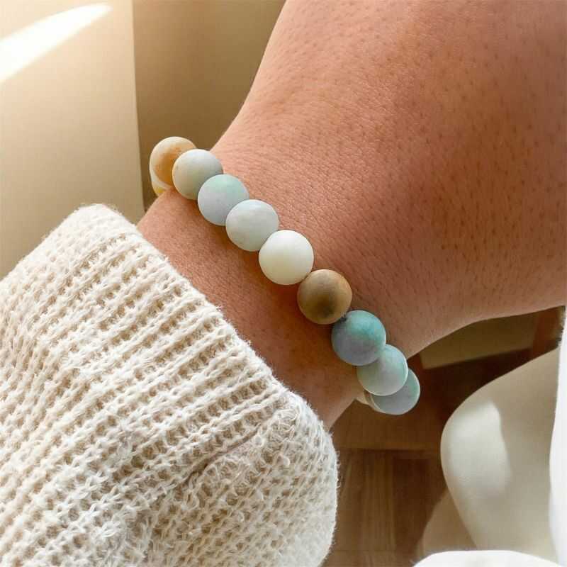Pulsera Amazonita Mate