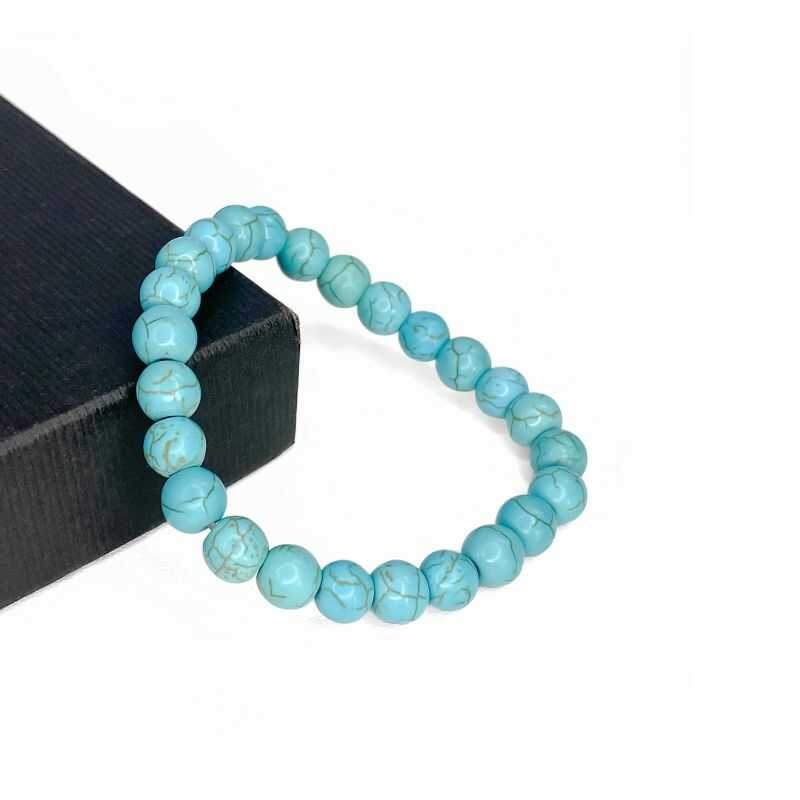 Pulsera Reconstituida Turquesa