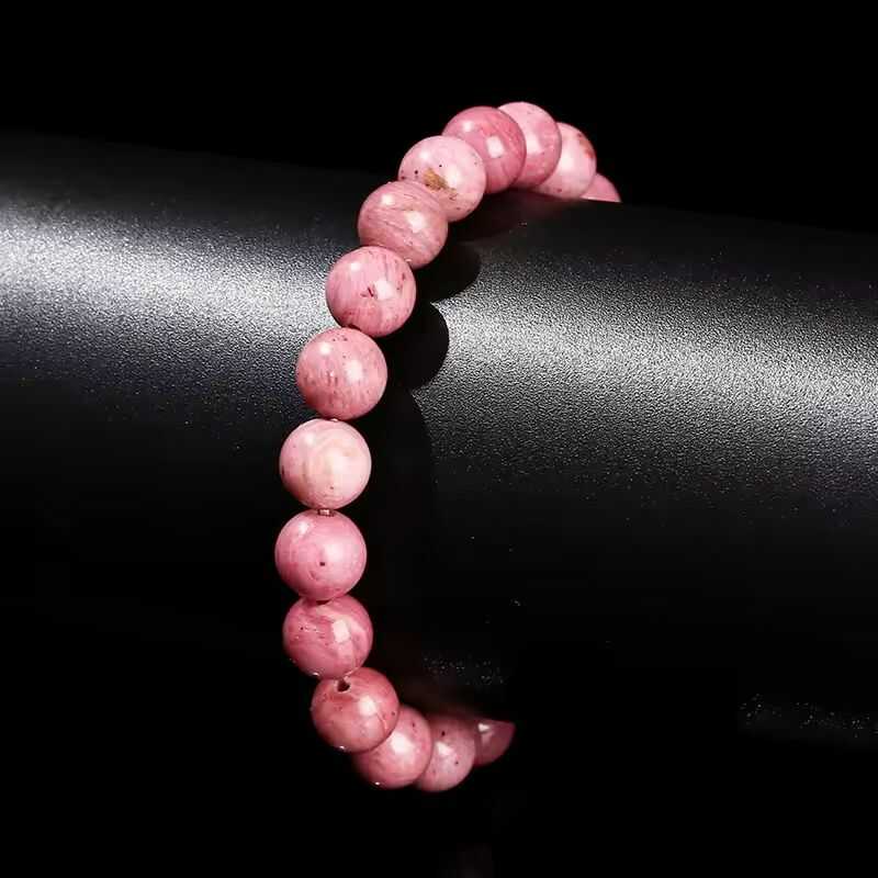 Pulsera Rodonita rosa