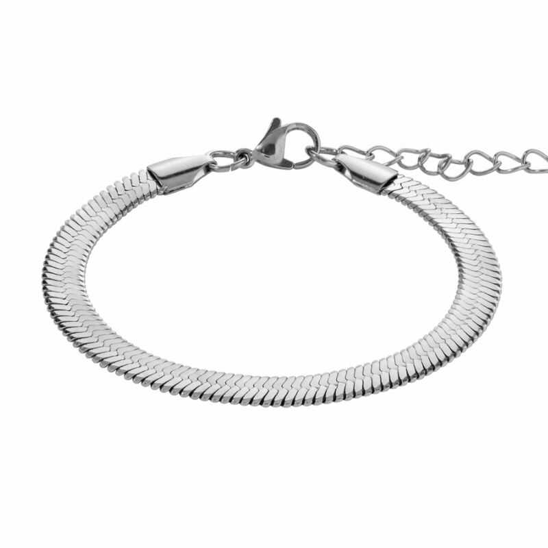Set Snake Plateado