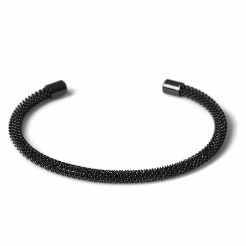 Esclava Acero Negro
