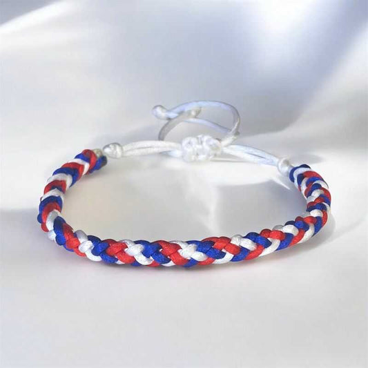 Pulsera Nacional en Hilo