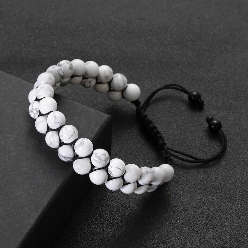Pulsera Doble Howlita Reconstituida